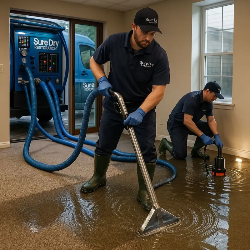 Water Extraction and Removal process in Minnetonka, MN